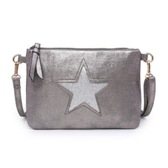 Fiona Sequin Star Handbag - LB Boutique