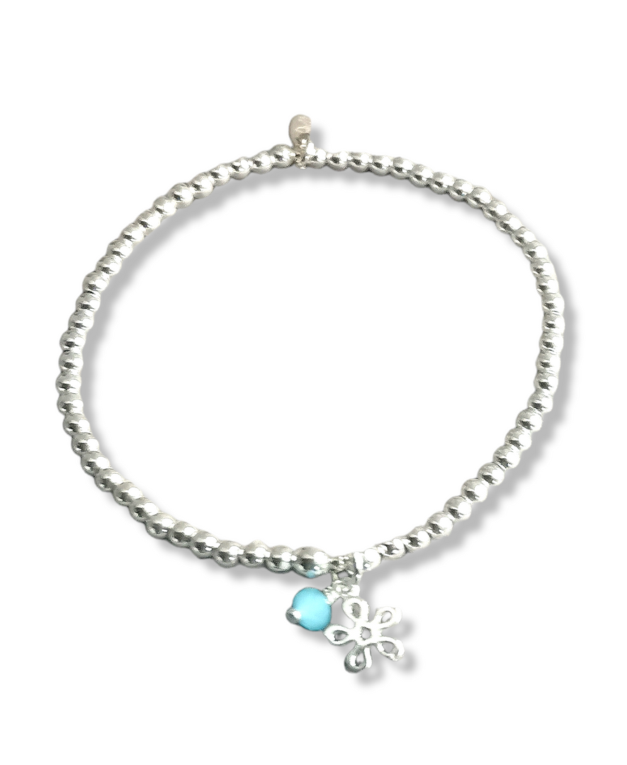 Dollie Jewellery Forget-me-not Flower Bracelet - LB Boutique