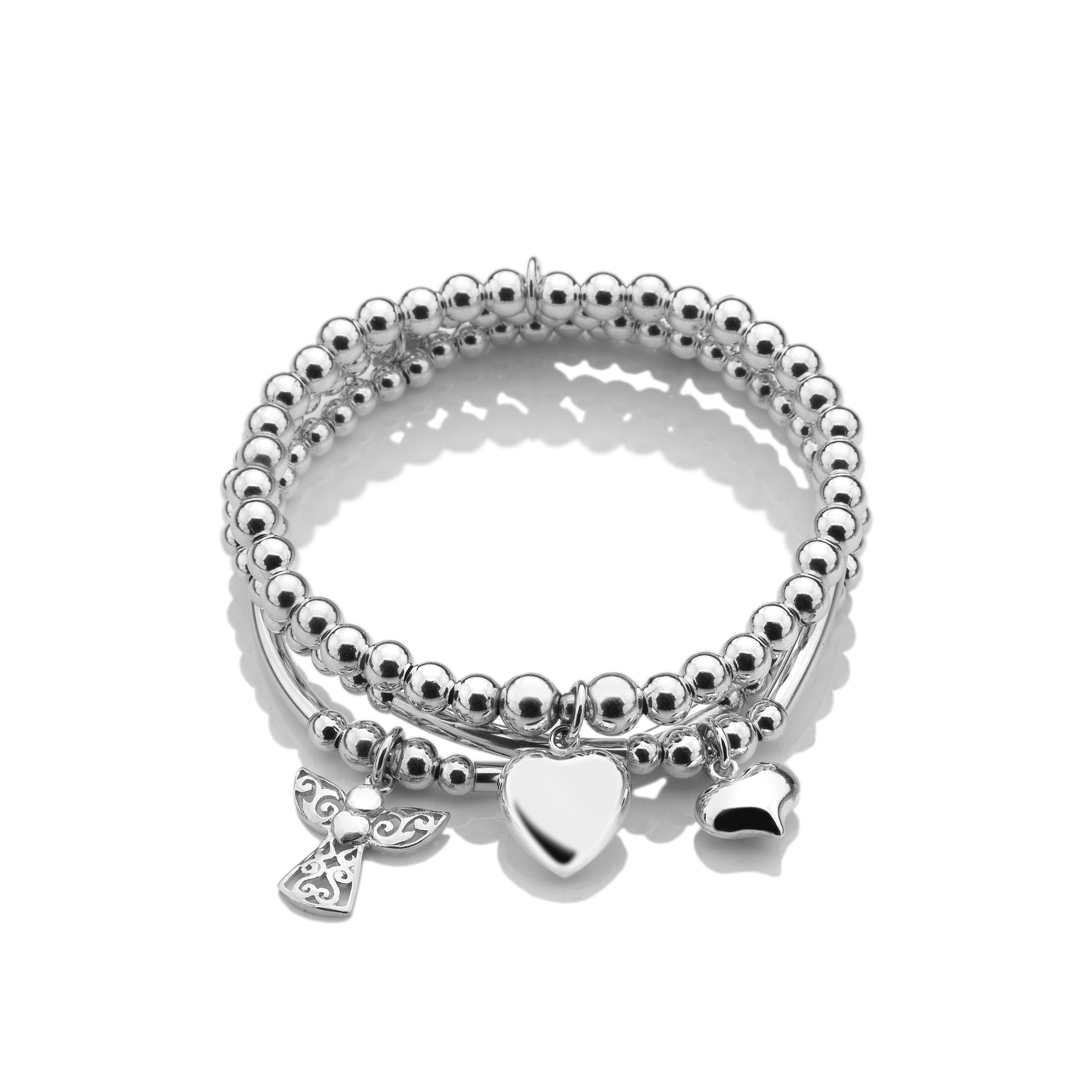 Dollie Jewellery Guardian Angel Stack - LB Boutique