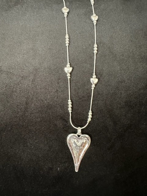 Hayley Heart Statement Necklace - LB Boutique