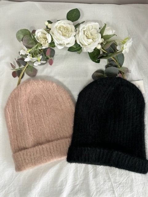 Ava Brushed Beanie Hat - LB Boutique