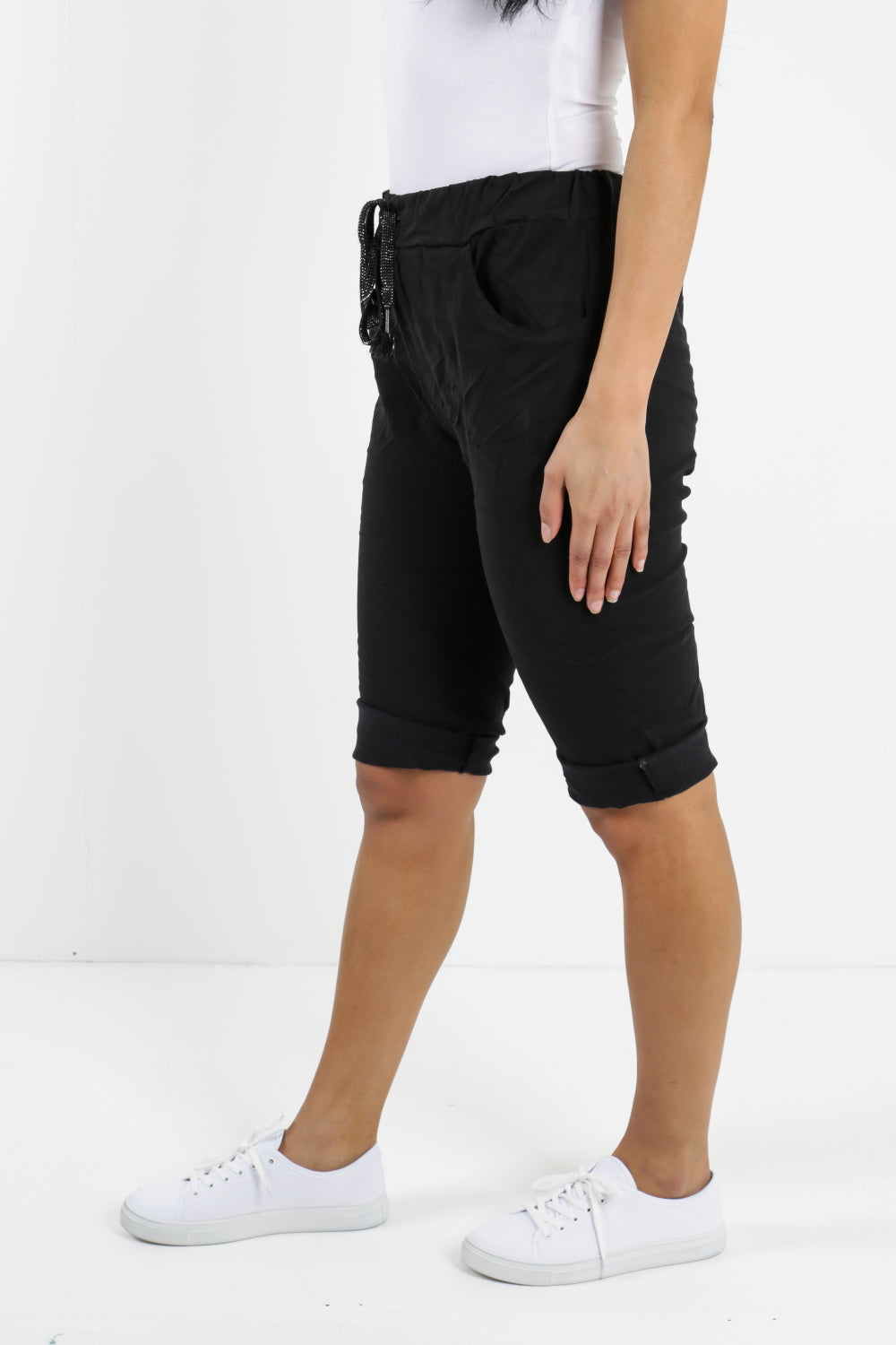 Millie Super Stretch Magic Chino Shorts - LB Boutique