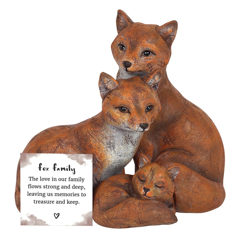 Fox Family Ornament - LB Boutique