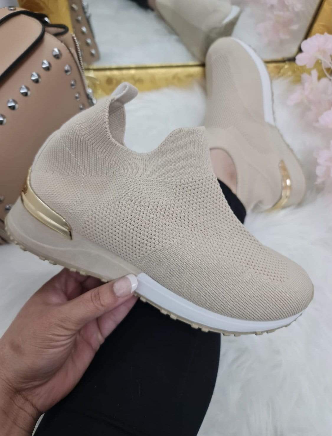 Maisie Sock Style Trainers - LB Boutique
