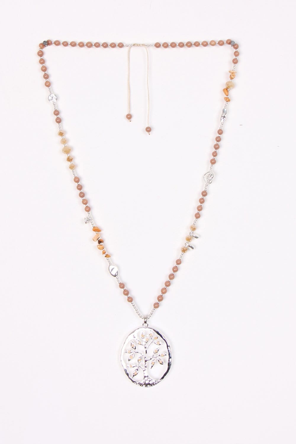 Babs Beaded Tree of Life Necklace - LB Boutique