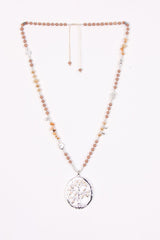 Babs Beaded Tree of Life Necklace - LB Boutique