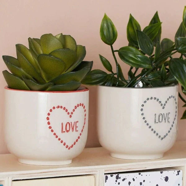 Lois Love Heart Planters - LB Boutique