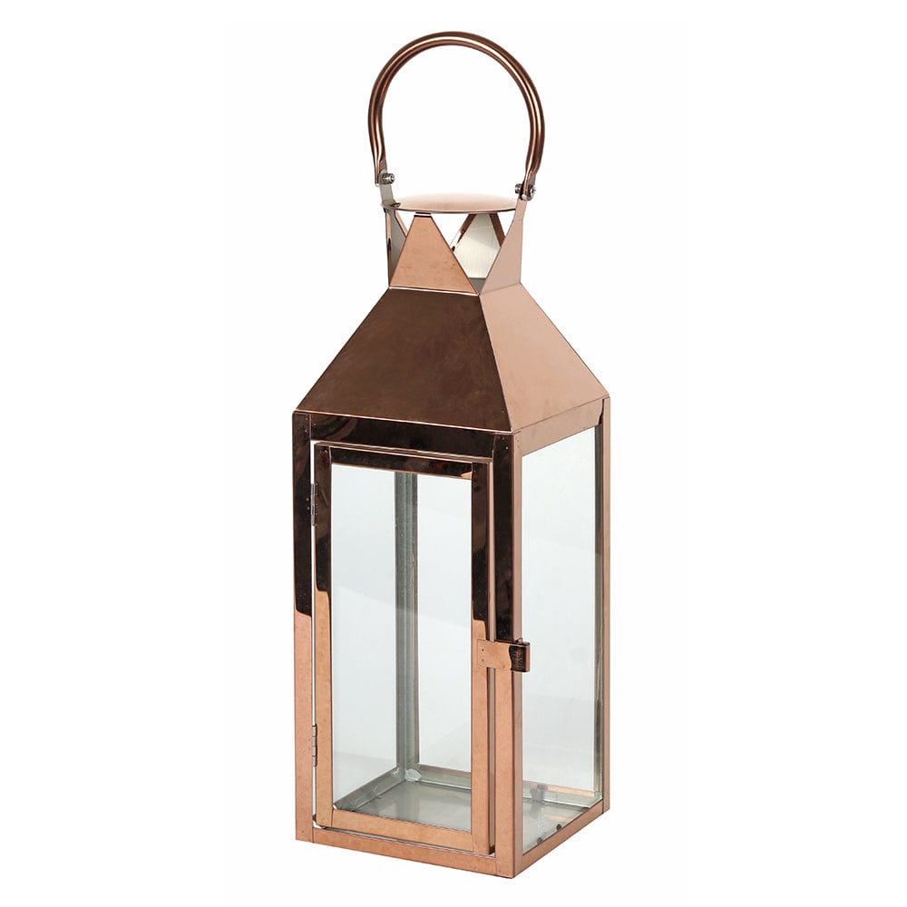 Large Copper Lantern - LB Boutique