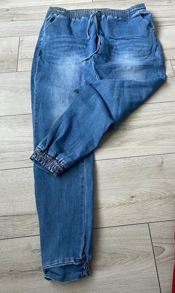 Ruby Comfort Pull on Jean Joggers - LB Boutique