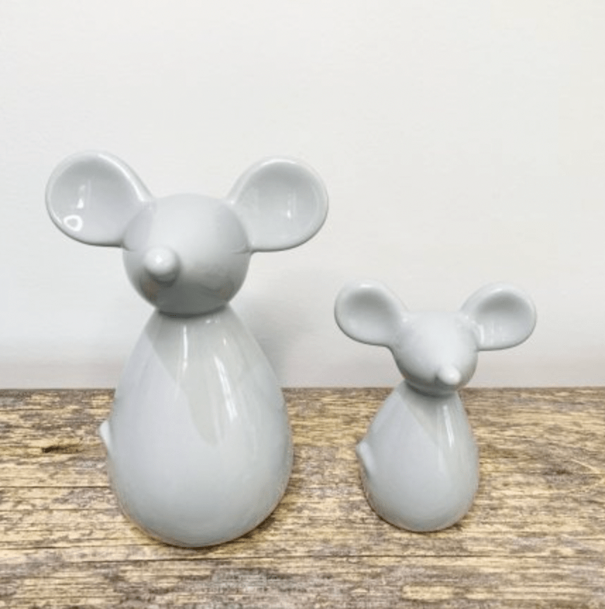 Matilda Medium Ceramic Mouse - LB Boutique