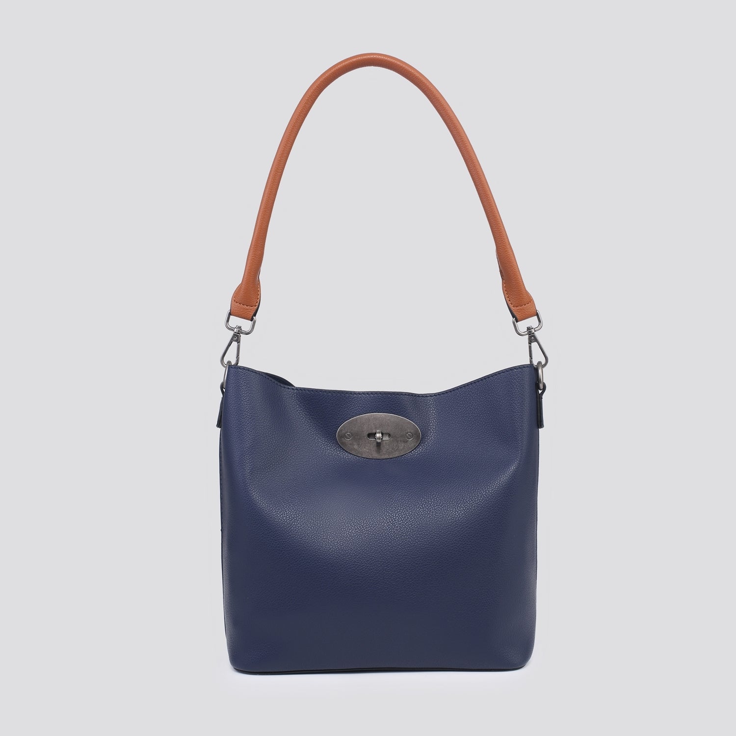 Joyce 2 in 1 Twist Clasp Handbag - LB Boutique