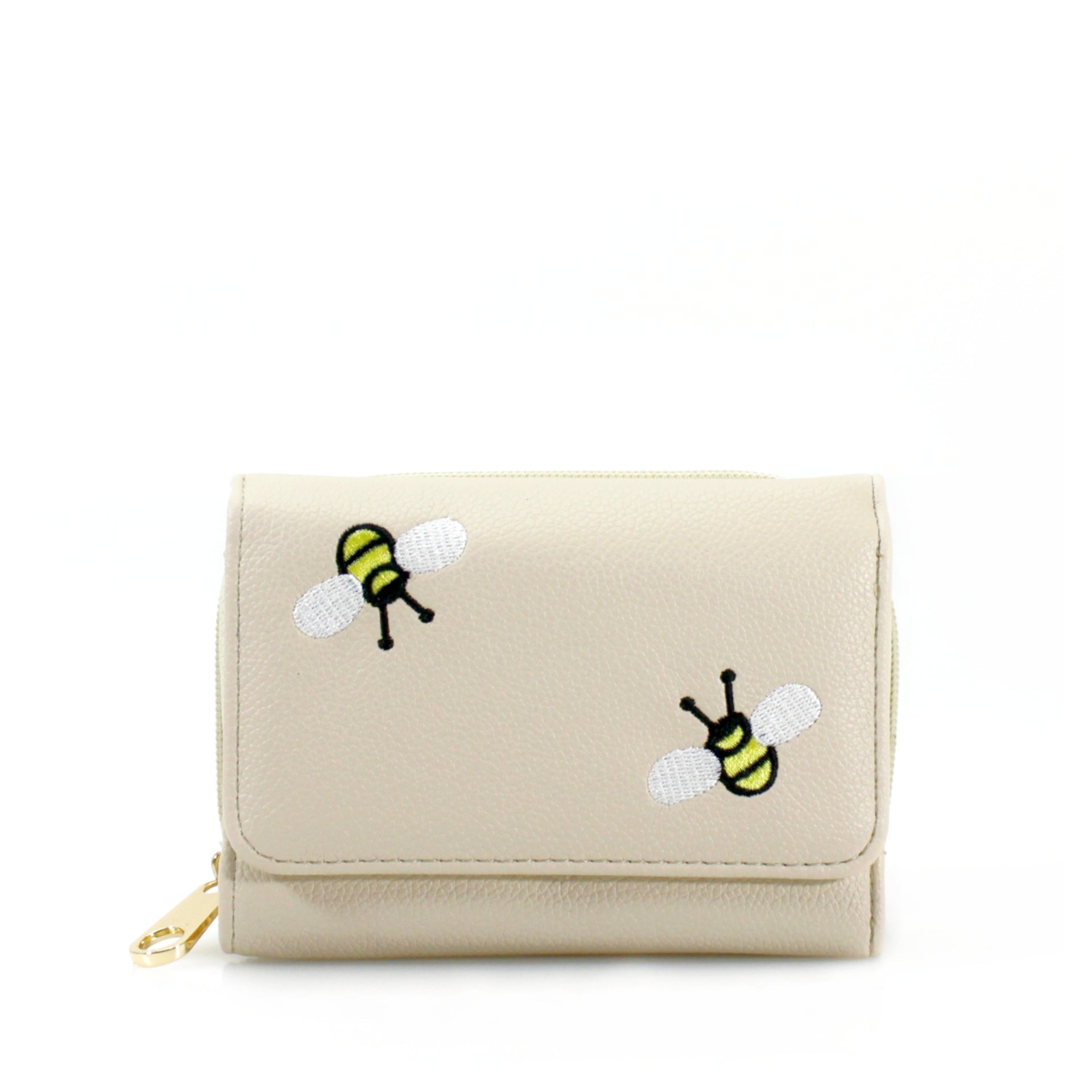 Danielle Embroidered Bees Purse - LB Clothing