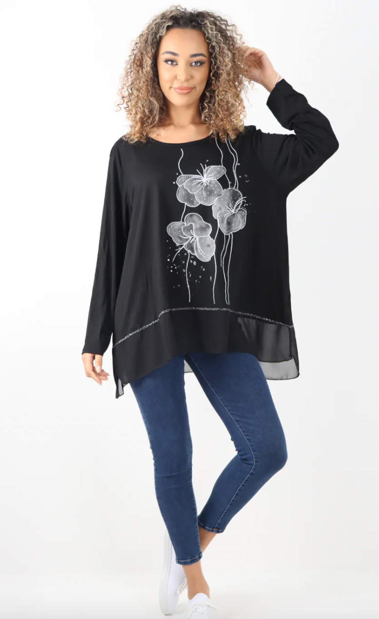 Shona Butterfly Front Top