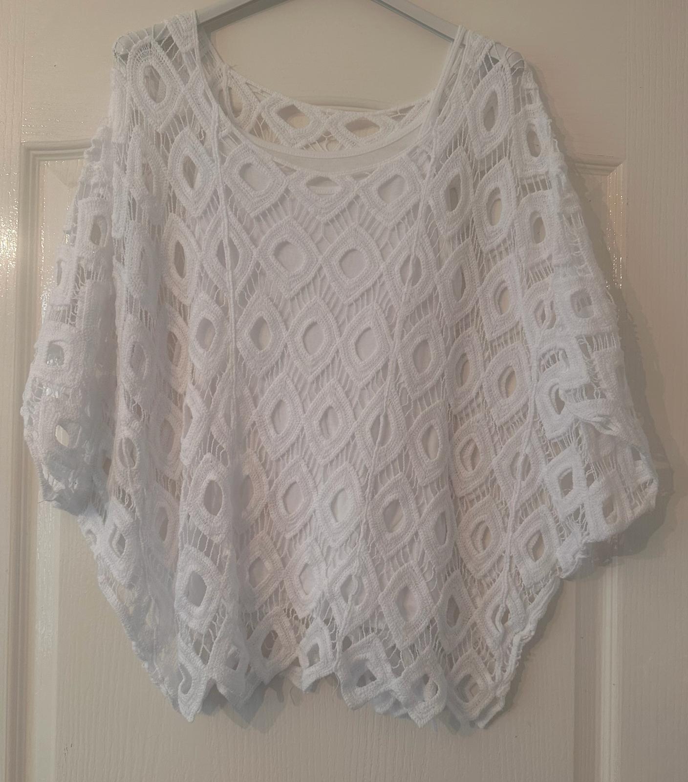 Janelle Crochet Top with Vest - LB Boutique