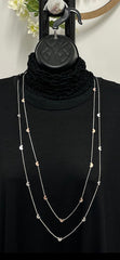 Kaia Moon Double Layer Necklace