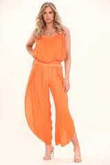 Willa Washed Strap Jumpsuit - LB Clothing