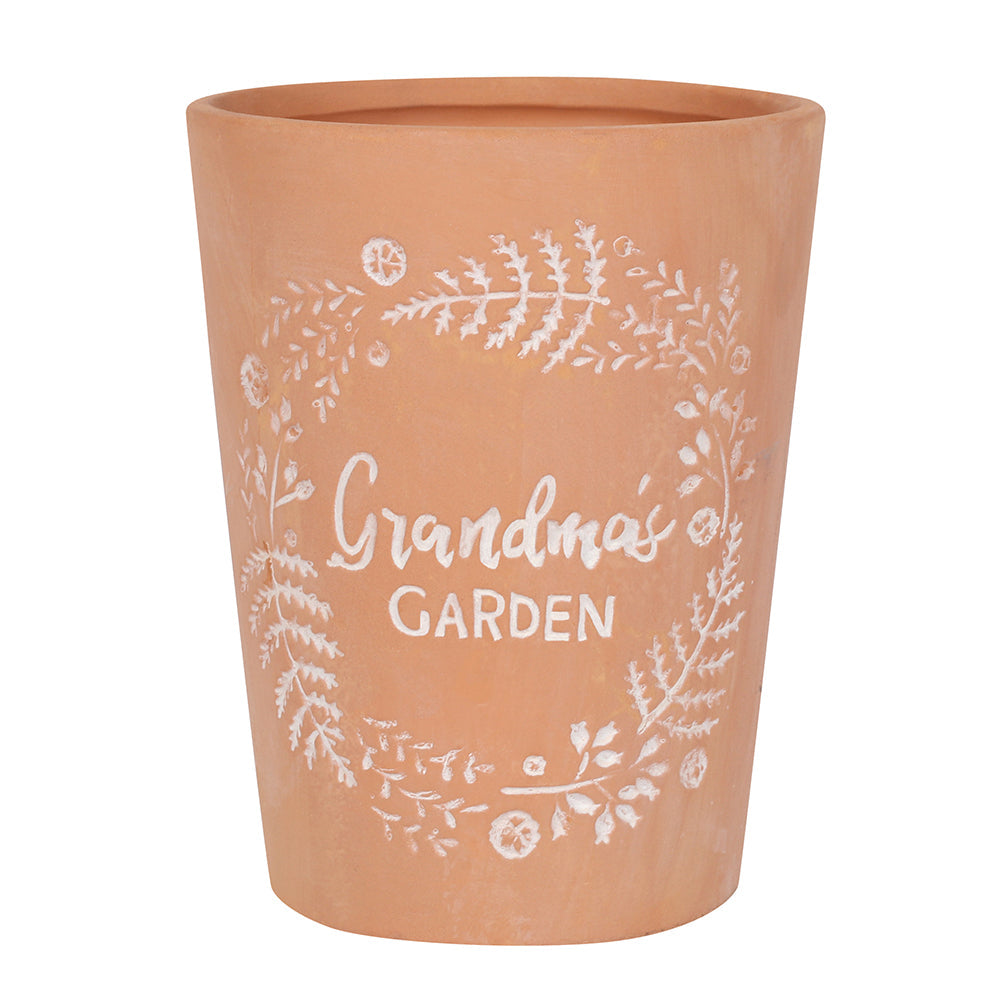 Grandma's Garden Terracotta Plant Pot - LB Clothing