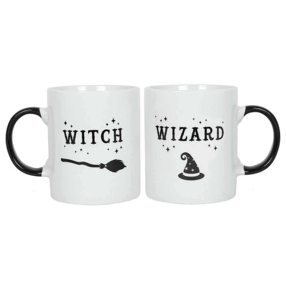 Witch and Wizard Mug Set - LB Clothing