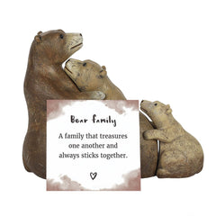 Bear Family Ornament - LB Clothing
