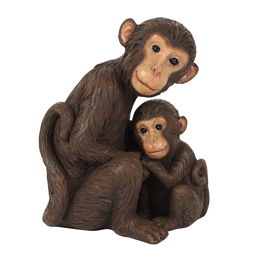 Monkey Mother and Baby Ornament - LB Clothing