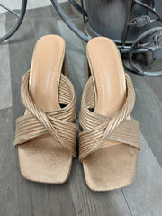 Tina Twisted Detail Heels - LB Clothing