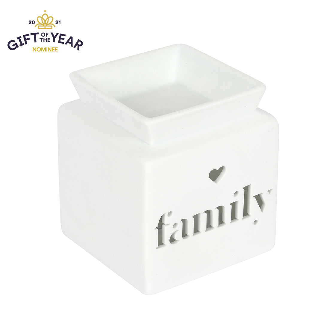 White Family Cut Out Oil Burner - LB Clothing
