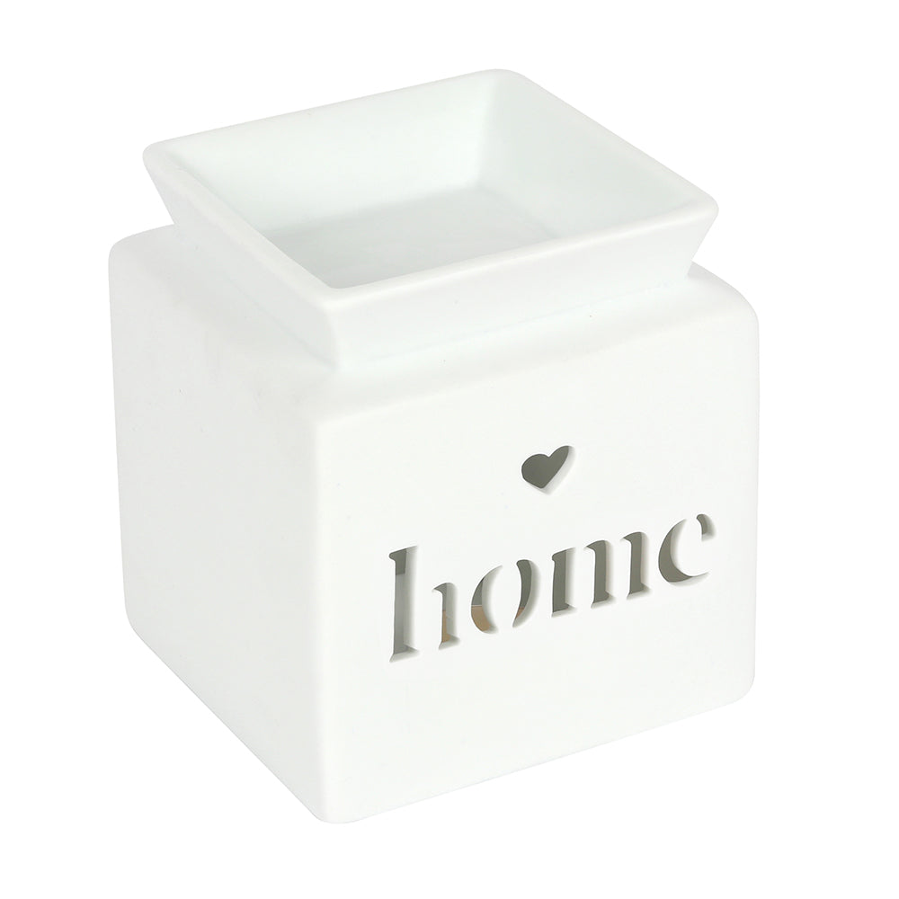 White Home Cut Out Oil Burner - LB Clothing