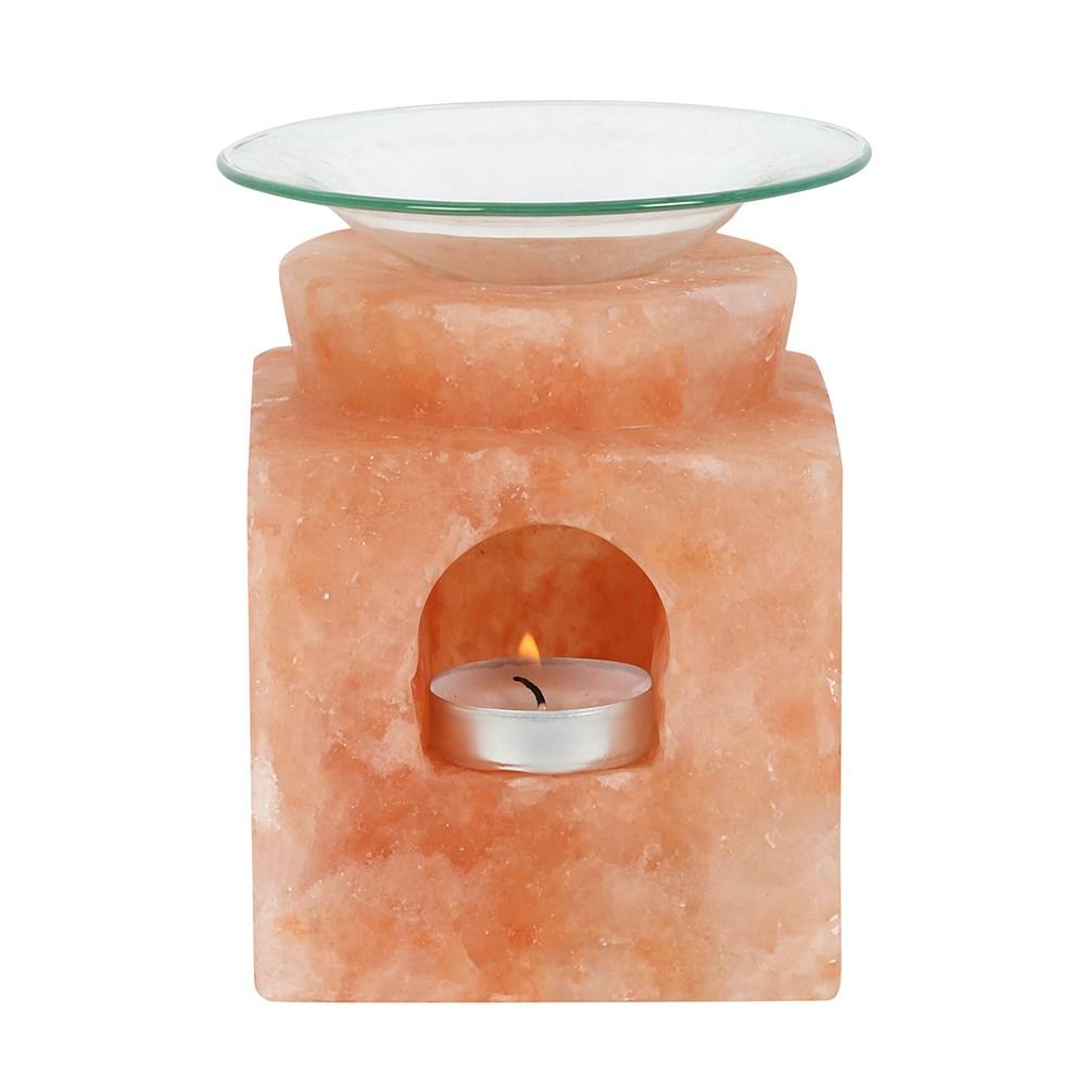 Cube Himalayan Salt Oil Burner - LB Boutique