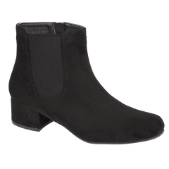 Rhiannon Plain Ankle Boots - LB Clothing