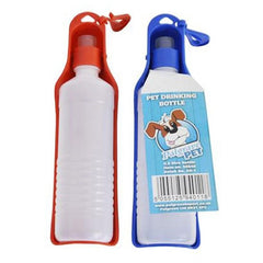 Pet Water Bottle 0.5l Flip Up With Drinking Tray - LB Clothing